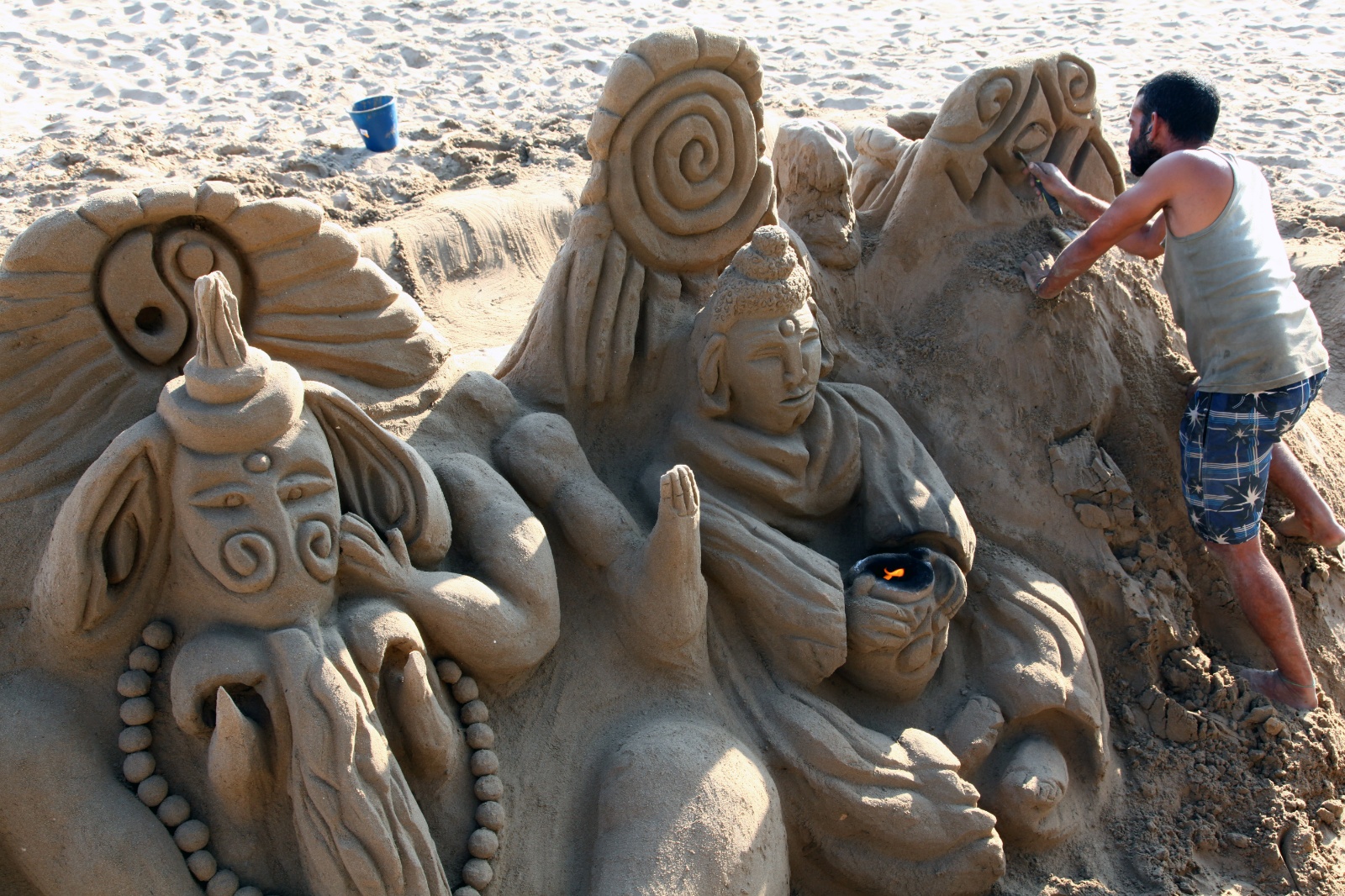 Sitges, Sand Sculpture